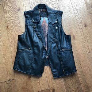 Leather PU SANCTUARY vest